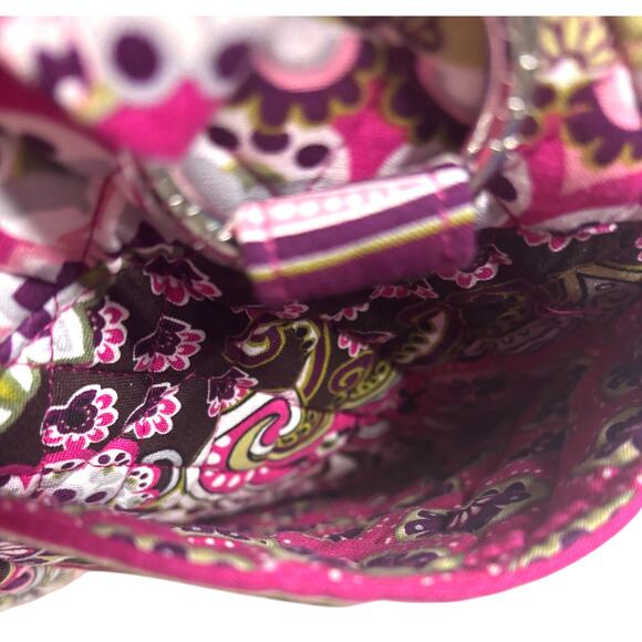 Vera Bradley, VERA TOTE, Very Berry Paisley Quilted Tote Shoulder Bag, NWT Pink - Picture 5 of 8